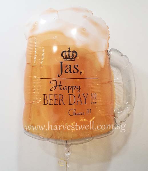 Happy Beer Day Customised Balloon